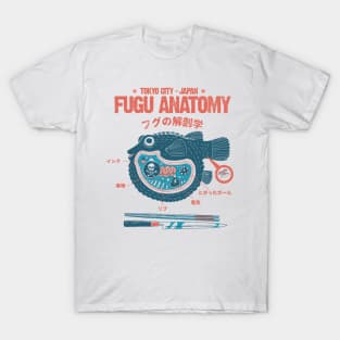 Fugu anatomy Tokyo T-Shirt